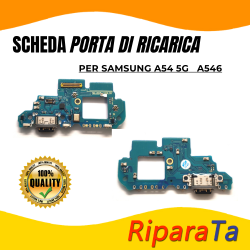 PCB Connettore + Microfono per Samsung Galaxy A54 A546  OEM