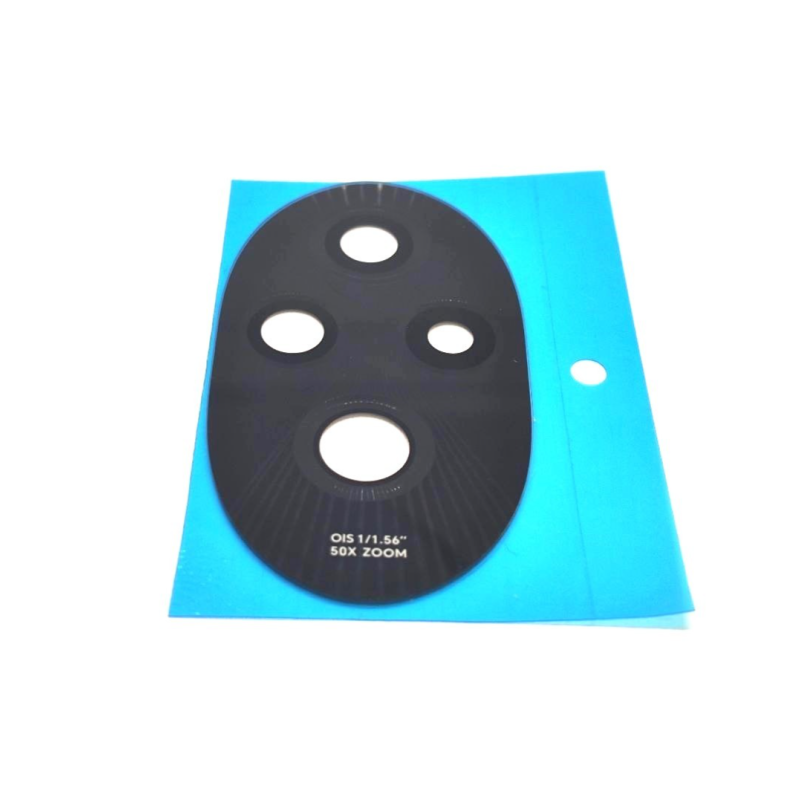 VETRINO VETRO LENTE FOTOCAMERA CAMERA POSTERIORE per HONOR 200 NERO