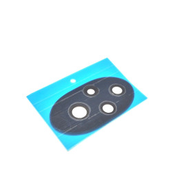 VETRINO VETRO LENTE FOTOCAMERA CAMERA POSTERIORE per HONOR 200 NERO