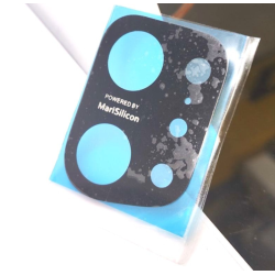 VETRINO VETRO LENTE FOTOCAMERA CAMERA POSTERIORE per OPPO FIND X5 CPH2307 NERO