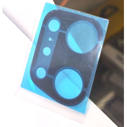 VETRINO VETRO LENTE FOTOCAMERA CAMERA POSTERIORE per OPPO FIND X5 CPH2307 NERO