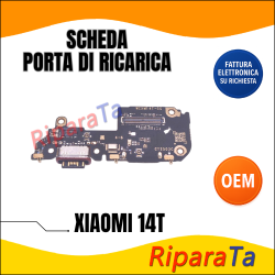CONNETTORE RICARICA XIAOMI 14T 2406APNFAG DOCK MICROFONO LETTORE SIM