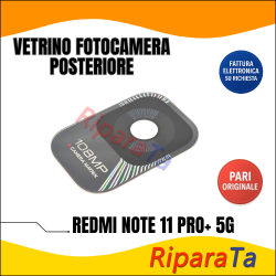 VETRINO VETRO LENTE FOTOCAMERA CAMERA POSTERIORE XIAOMI REDMI NOTE 11 PRO+ 5G