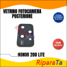 VETRINO LENTE FOTOCAMERA CAMERA POSTERIORE HONOR 200 LITE LLY-NX1 NERO
