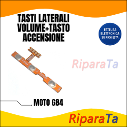 FLEX FLAT TASTI LATERALI VOLUME+TASTO ACCENSIONE MOTOROLA MOTO G84 XT2347 ON OFF
