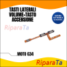FLEX FLAT TASTI LATERALI VOLUME+TASTO ACCENSIONE MOTOROLA MOTO G34 ON OFF