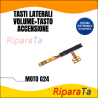 FLEX FLAT TASTI LATERALI VOLUME+TASTO ACCENSIONE MOTOROLA MOTO G24 ON OFF