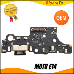 CONNETTORE RICARICA MOTOROLA MOTO E14 XT2421-12 PCB DOCK MICROFONO OEM