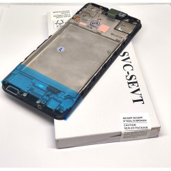 DISPLAY LCD SERVICE PACK ORIGINALE SAMSUNG A15 4G SM-A155 TOUCH+FRAME NERO