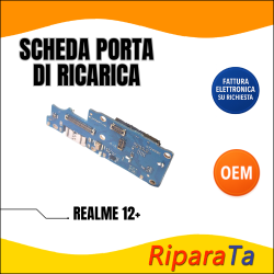 CONNETTORE RICARICA REALME 12 PLUS RMX3867 USB DOCK MICROFONO LETTORE SIM