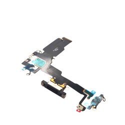 CONNETTORE RICARICA APPLE IPHONE 15 FLEX MICROFONO DOCK CARICA NERO OEM