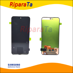 DISPLAY LCD SAMSUNG A35 5G SM-A356 SERVICE PACK ORIGINALE TOUCH NERO