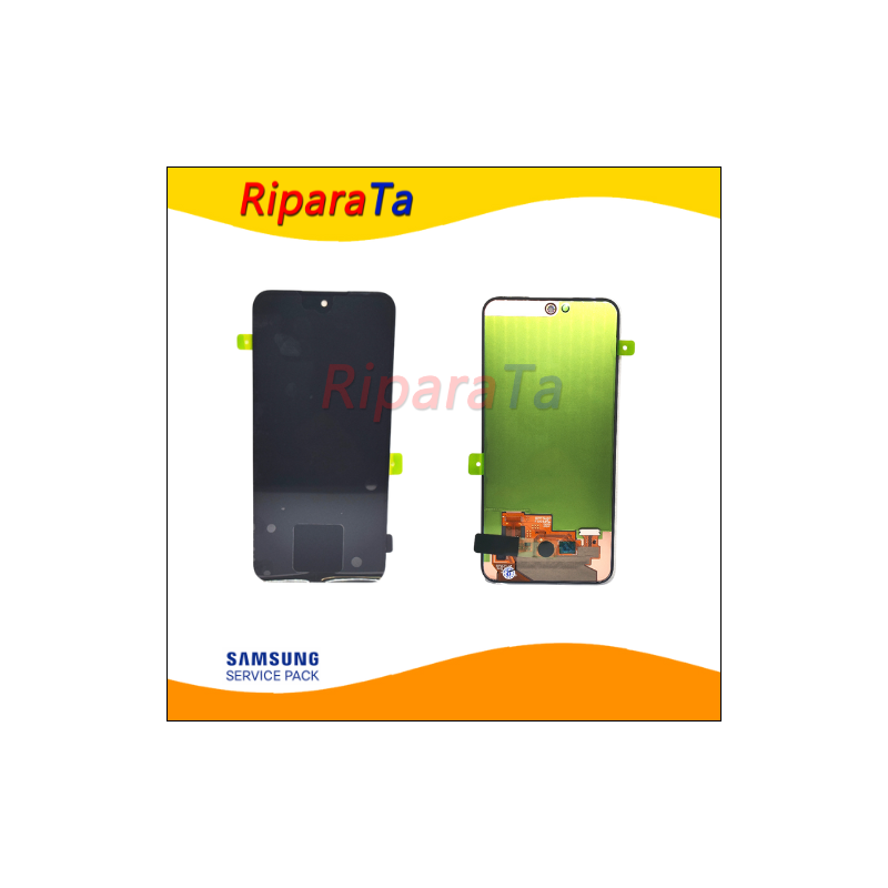 DISPLAY LCD SAMSUNG A35 5G SM-A356 SERVICE PACK ORIGINALE TOUCH NERO