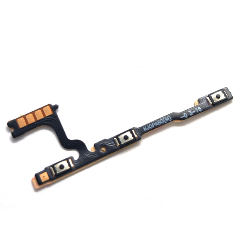 FLAT FLEX TASTI LATERALI VOLUME + TASTO ACCENSIONE OPPO A60 NERO CPH2631 ON OFF