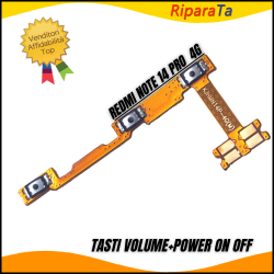 FLAT TASTI LATERALI VOLUME TASTO ACCENSIONE XIAOMI REDMI NOTE 14 PRO 4G ON OFF
