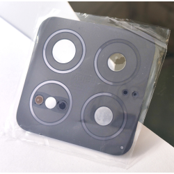 VETRINO VETRO LENTE FOTOCAMERA CAMERA POSTERIORE per XIAOMI 14  NERO  ORI