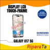 DISPLAY LCD TOUCH+FRAME SAMSUNG GALAXY A17 5G SM-A176 SERVICE PACK ORIGINALE NERO