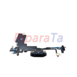 CONNETTORE RICARICA APPLE IPHONE 14 A2882 FLEX DOCK NERO PARI ORIGINALE