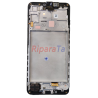 DISPLAY ORIGINALE SAMSUNG  GALAXY A16 5G SM-A166B LCD+FRAME SERVICE PACK NERO