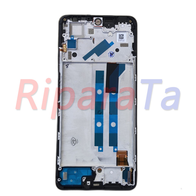 DISPLAY LCD TOUCH + FRAME SERVICE PACK XIAOMI REDMI NOTE 11S 4G ORIGINALE NERO