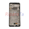 DISPLAY LCD+TOUCH+FRAME SAMSUNG GALAXY A32 SM-A325F SERVICE PACK ORIGINALE NERO