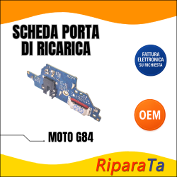PCB CONNETTORE RICARICA MOTOROLA MOTO G84 XT2347 DOCK MICROFONO JACK AUDIO OEM