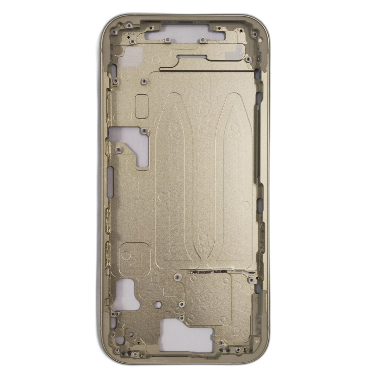 SCOCCA CENTRALE PER APPLE IPHONE 15 A3090 TELAIO CORNICE MIDDLE FRAME GIALLO