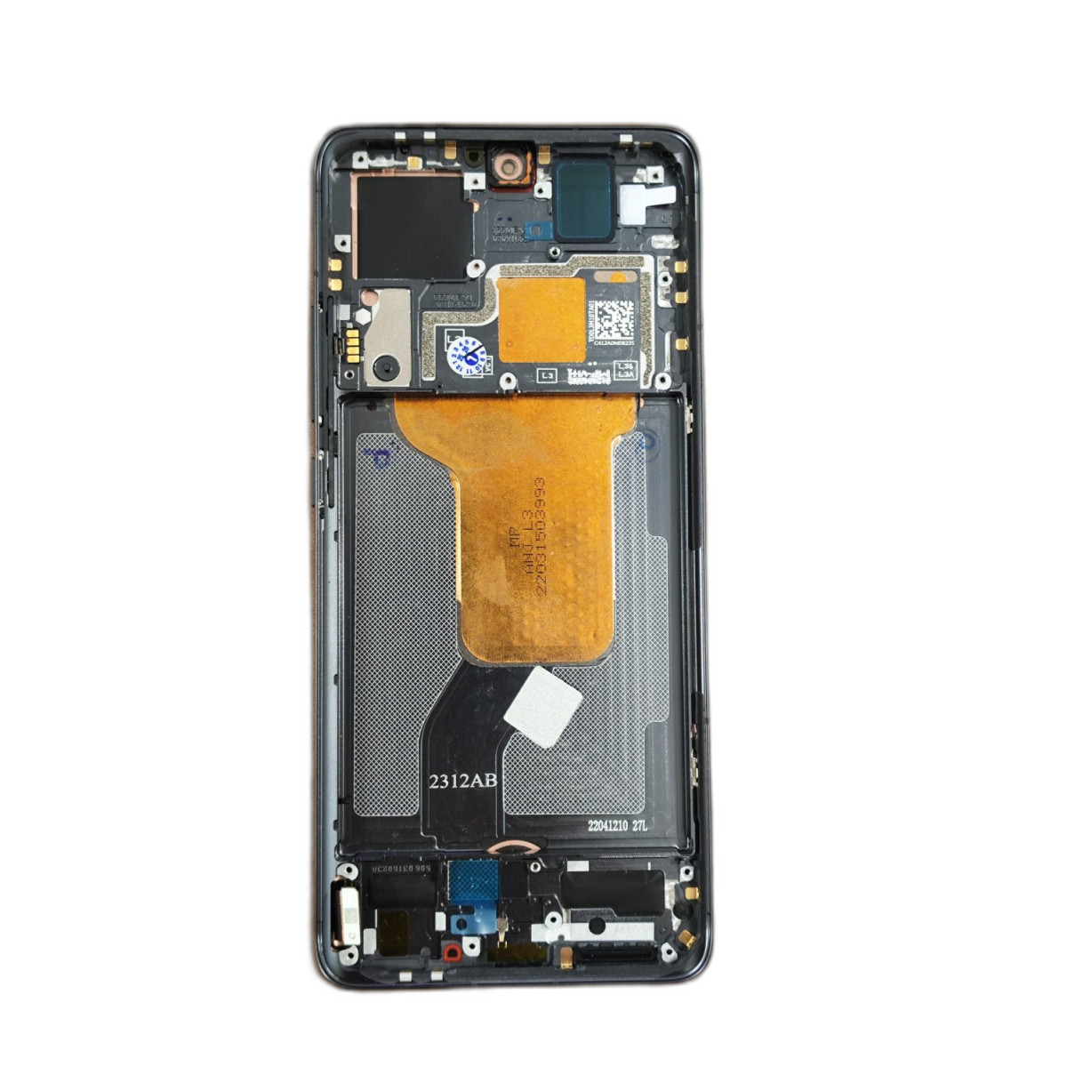 DISPLAY LCD TOUCH+FRAME PER XIAOMI 12 SERVICE PACK 2201123G GRIGIO