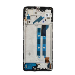DISPLAY ORIGINALE PER XIAOMI REDMI NOTE 11 PRO 5G 2201116SG AMOLED TOUCH FRAME SERVICE PACK NERO