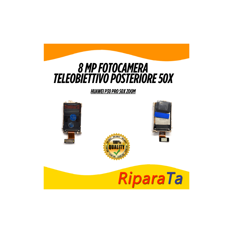 Fotocamera Teleobiettivo Posteriore 8MP per Huawei P30 Pro 50x