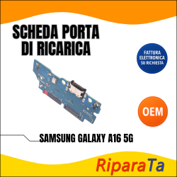 PCB RICARICA CONNETTORE SAMSUNG GALAXY A16 5G (A166B) USB DOCK MICROFONO OEM