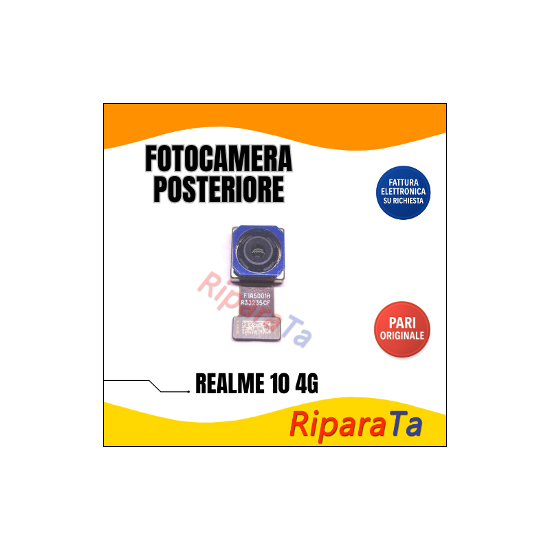 FOTOCAMERA POSTERIORE REALME 10 4G RMX3630 FLAT FLEX BACK CAMERA
