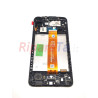 DISPLAY LCD+TOUCH SAMSUNG GALAXY A12 SM-A127 SERVICE PACK ORIGINALE NERO