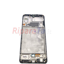 DISPLAY LCD+TOUCH+FRAME SAMSUNG GALAXY A32 SM-A325F SERVICE PACK ORIGINALE NERO