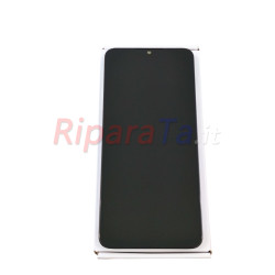 DISPLAY LCD TOUCHSCREEN+FRAME SERVICE PACK XIAOMI REDMI 13C 4G ORIGINALE NERO