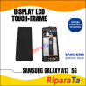 DISPLAY LCD+TOUCH+FRAME SAMSUNG GALAXY A13 5G SM-A136B SERVICE PACK ORIGINALE NERO