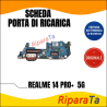 PCB CONNETTORE RICARICA REALME 14 PRO+ 5G RMX5051 DOCK MICROFONO LETTORE SIM