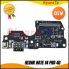 CONNETTORE RICARICA XIAOMI REDMI NOTE 14 PRO 4G  24116RACCG  DOCK PCB MICROFONO LETTORE SIM OEM