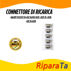 Connettore porta di ricarica per Samsung Galaxy A72/A72 5G, A52 5G/A52 A525, A52s 5G A528/A33 5G A336 – Ricambio pari Originale