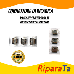 Connettore porta di ricarica per SAMSUNG GALAXY A14 4G A145R/A145P ORI