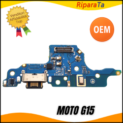 CONNETTORE RICARICA MOTOROLA MOTO G15 POWER  MOTO G15 DOCK PCB MICROFONO OEM