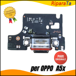 CONNETTORE RICARICA OPPO A5X DOCK PCB MICROFONO PARI ORIGINALE