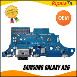 CONNETTORE RICARICA SAMSUNG GALAXY A26  SM-A266B  DOCK PCB MICROFONO OEM