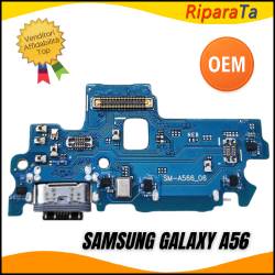 CONNETTORE RICARICA SAMSUNG GALAXY A56  SM-A566B  DOCK PCB MICROFONO LETTORE SIM OEM