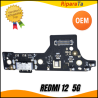 CONNETTORE RICARICA XIAOMI REDMI 12 5G  23076RN8DY 2AFZZRN8DY  DOCK PCB MICROFONO OEM