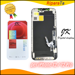 DISPLAY IPHONE 12/12 PRO JK INCELL FHD TOUCH SCREEN VETRO LCD