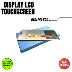 Display LCD Touchscreen Realme C55  PARI ORIGINALE