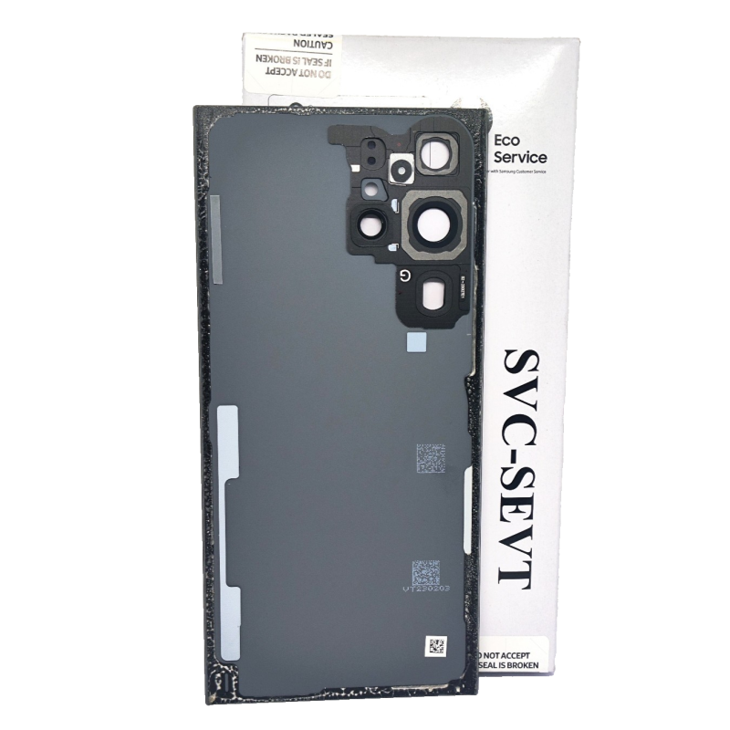 BACK COVER SAMSUNG GALAXY S23 ULTRA S918 SERVICE PACK ORIGINALE  VERDE - USATO