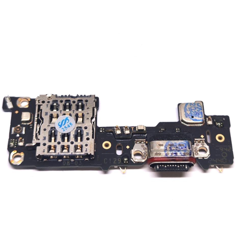 PCB CONNETTORE RICARICA OPPO FIND X8 PRO CPH2659 DOCK MIC LETTORE PARI ORIGINALE
