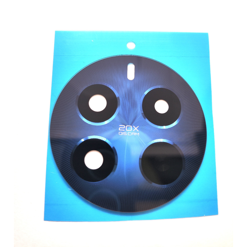 VETRINO VETRO LENTE FOTOCAMERA CAMERA POSTERIORE per REALME 12 PRO  BLUE ORI